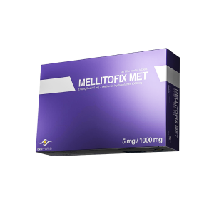 MELLITOFIX MET 5 / 1000 MG ( EMPAGLIFLOZIN / METFORMIN ) 30 FILM-COATED TABLETS